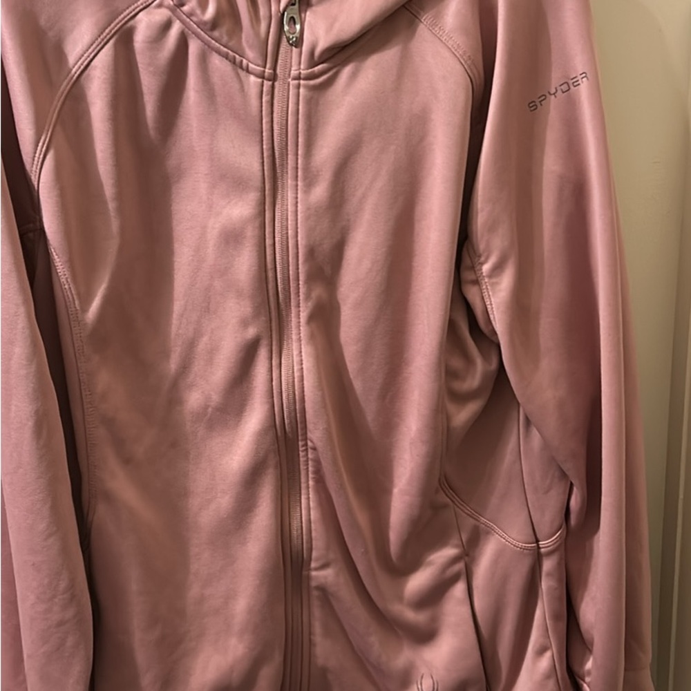 Spyder Women's Soft Pink Ski Jacket